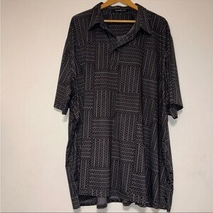 Manaola Aloha On The Green Pullover Black Ulana Dry Fit Shirt 5XL 4XL 3XL